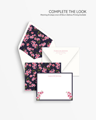 "The Caroline" Personalized Notecard Set