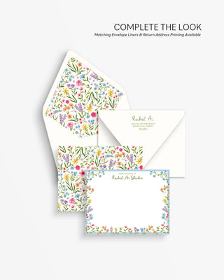 "The Rachel" Personalized Notecard Set
