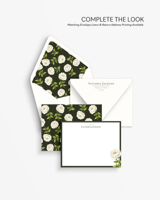 "The Victoria" Personalized Notecard Set