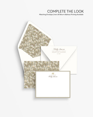 "The Shelby" Personalized Notecard Set