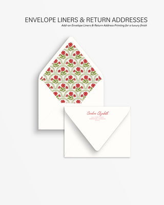 "The Elizabeth" Personalized Notecard Set