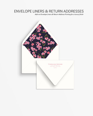 "The Caroline" Personalized Notecard Set