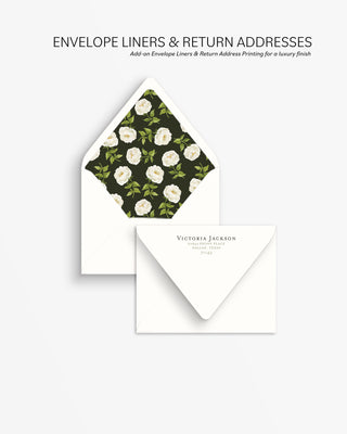 "The Victoria" Personalized Notecard Set