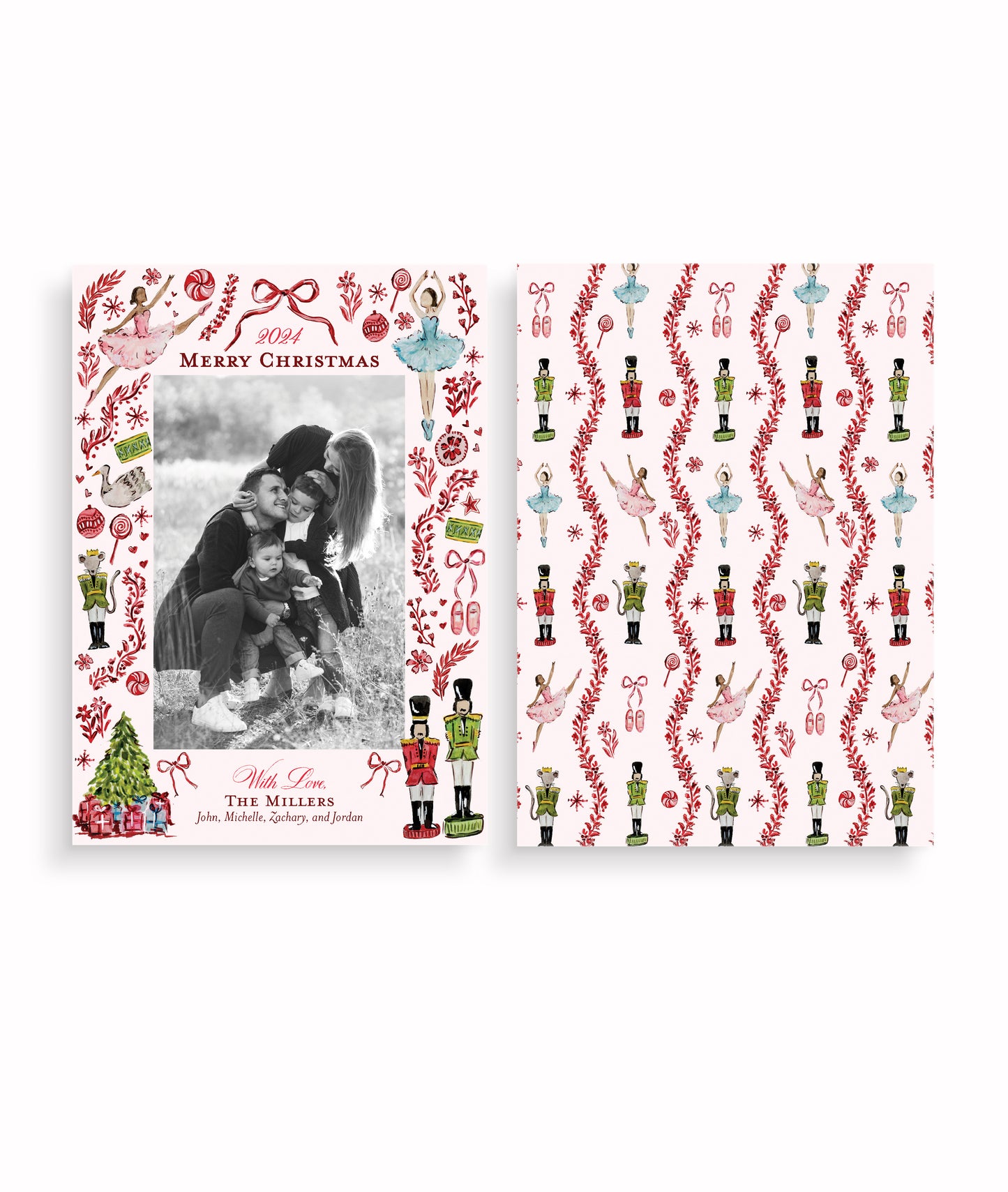 Nutcracker Dreams Christmas Card