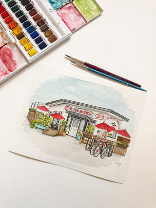 Custom Watercolor Portrait | Hand-Painted Original Art